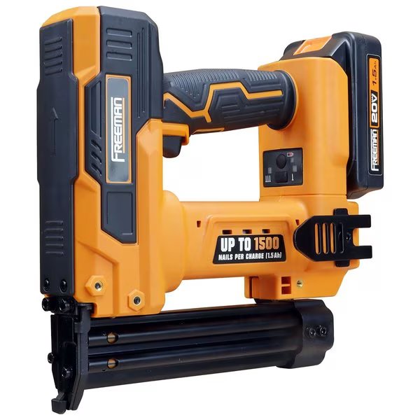 20V Cordless 2-In-1 18 Gauge, 1-1/4in, Brad Nailer/Stapler, Freeman, Mfr#: PE20VBR9032